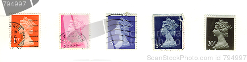 Image of english stamp