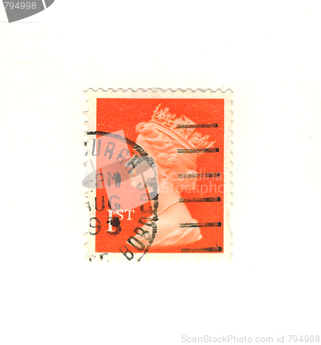 Image of english stamp