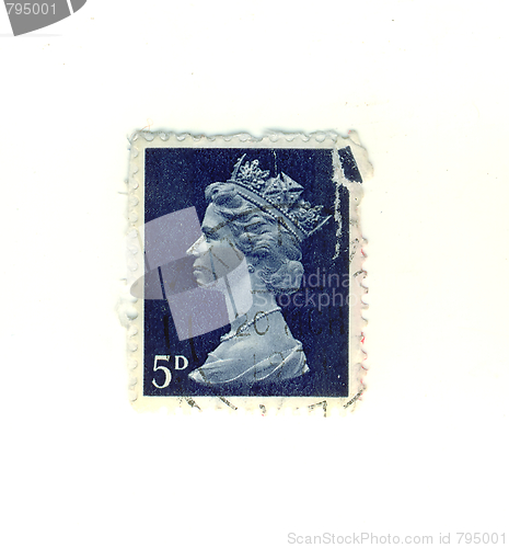 Image of english stamp