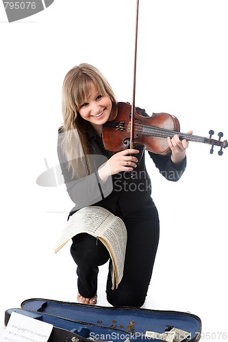 Image of Street violinist