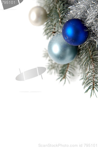 Image of Snowy christmas decoration