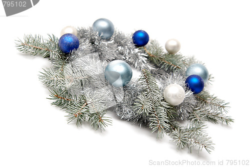 Image of Snowy christmas decoration