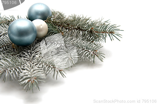 Image of Snowy christmas decoration