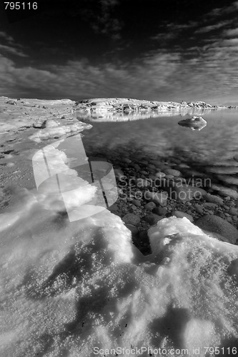 Image of Winter by the sea