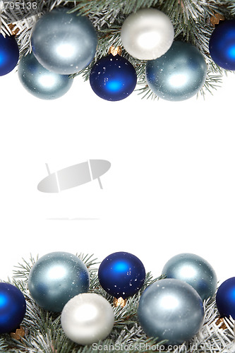 Image of Snowy christmas decoration