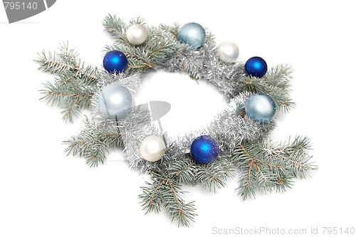 Image of Snowy christmas decoration