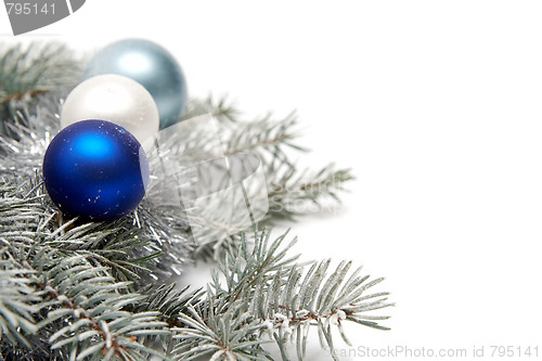 Image of Snowy christmas decoration