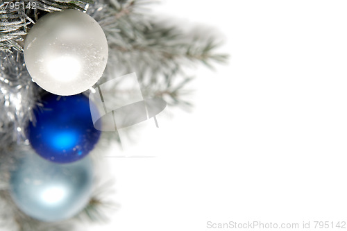 Image of Snowy christmas decoration