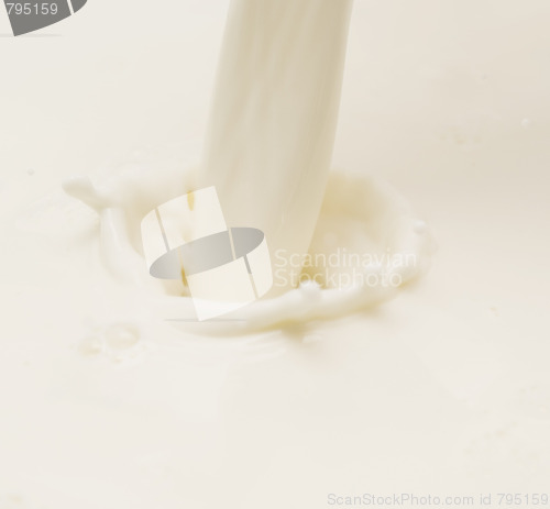 Image of milk splash