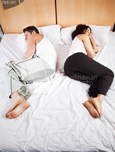 Image of Sleeping couple