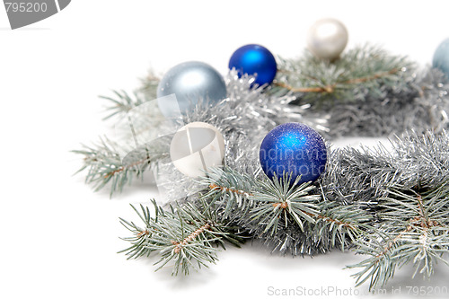 Image of Snowy christmas decoration