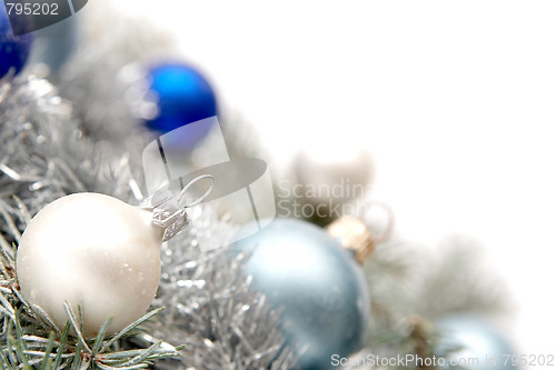 Image of Snowy christmas decoration
