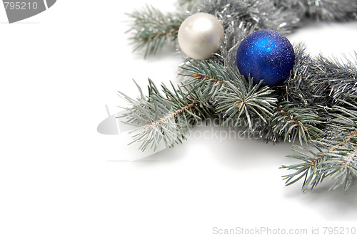 Image of Snowy christmas decoration