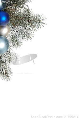 Image of Snowy christmas decoration