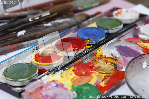 Image of Painter's desk