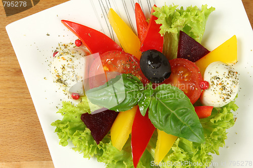 Image of Vegetarian salad