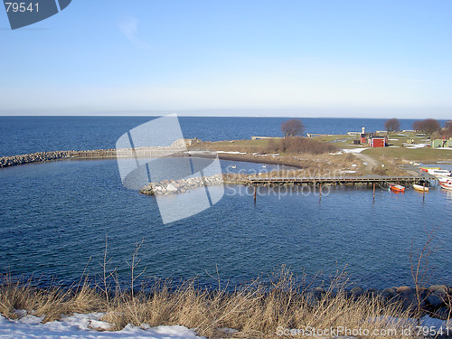 Image of harbour in sweden