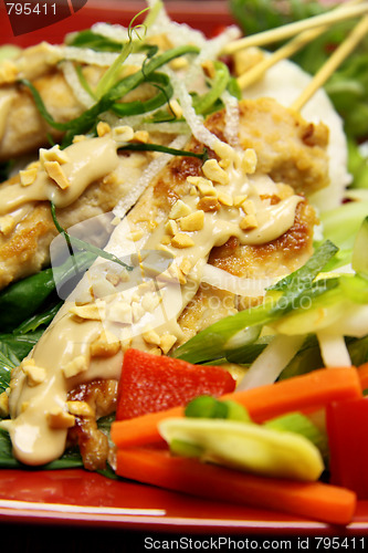 Image of Chicken Satay Skewers