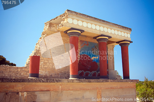 Image of North Entrance of the Knossos Palace