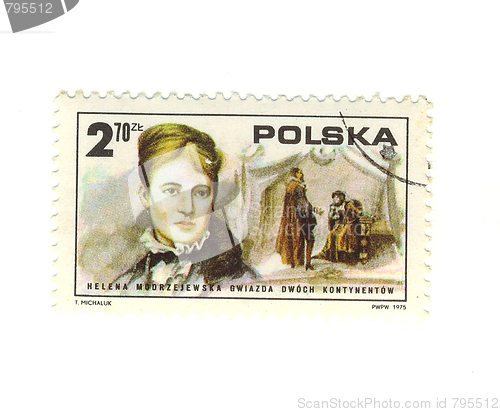 Image of polish stamp