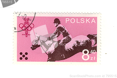 Image of polish stamp