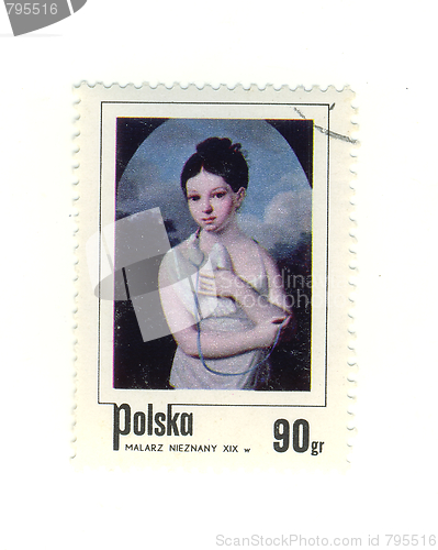 Image of polish stamp