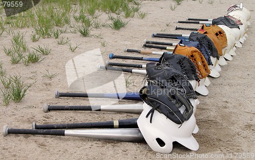 Image of Baseball equipment