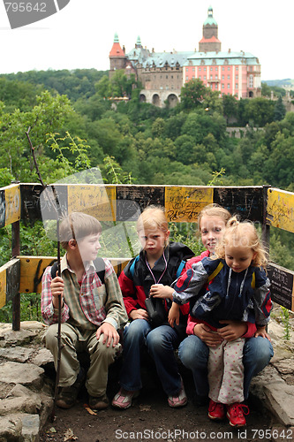 Image of Visiting castle