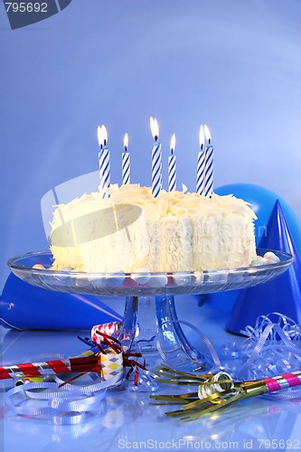 Image of Blue birthday celebrations