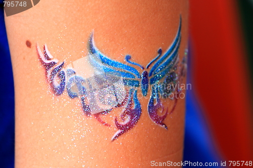 Image of air brush tatoo