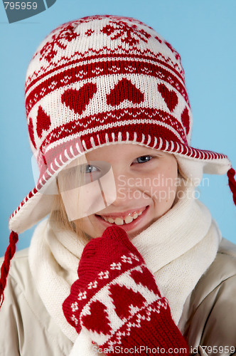 Image of Winter girl