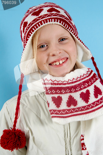 Image of Winter girl