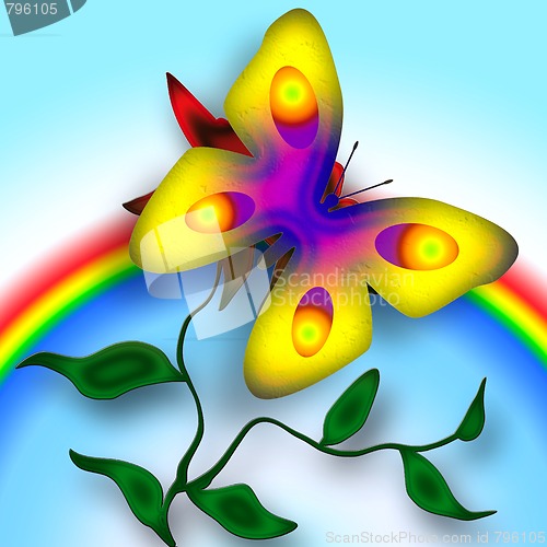 Image of Bright Butterfly
