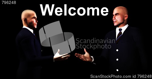 Image of Businessmen Handshake 