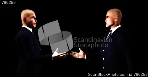 Image of Businessmen Handshake