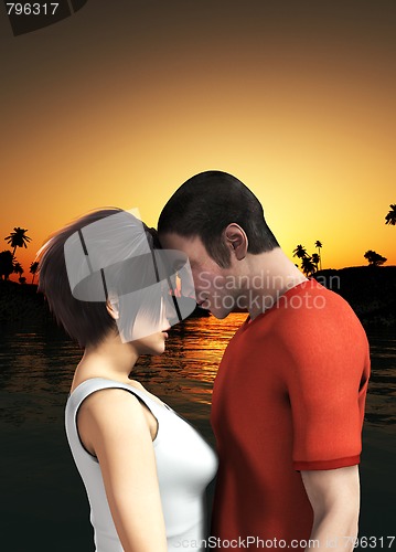 Image of Face To Face Couple