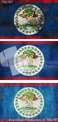 Image of Flag of Belize