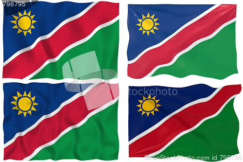 Image of Great Image of the Flag of Nambia