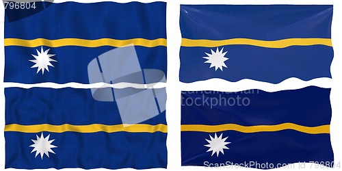 Image of Flag of Nauru