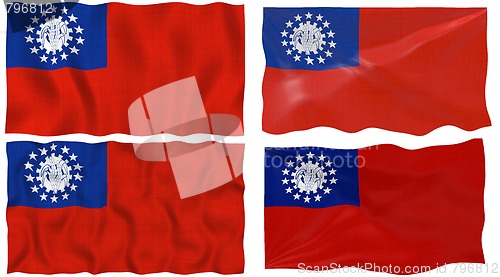 Image of Flag of Myanmar