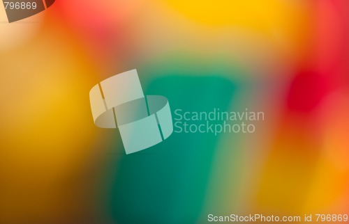 Image of varicolored blur background