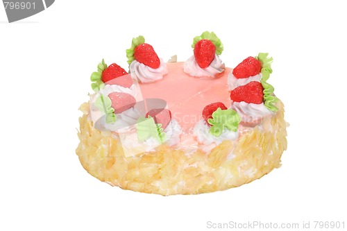 Image of strawberry cake