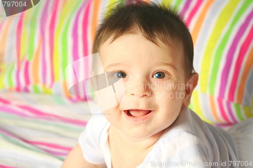 Image of smiling baby