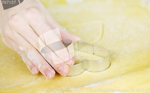 Image of Making shortbread cookies