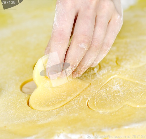 Image of Making shortbread cookies