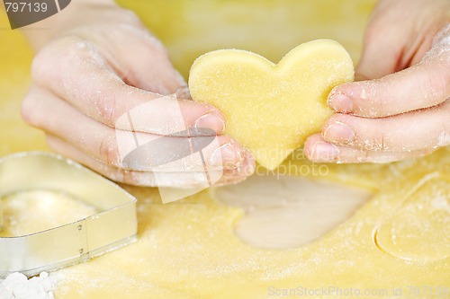 Image of Making shortbread cookies