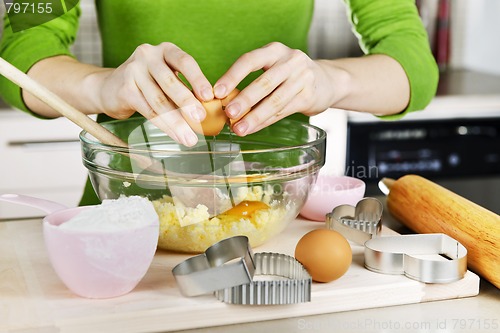 Image of Baking cookies