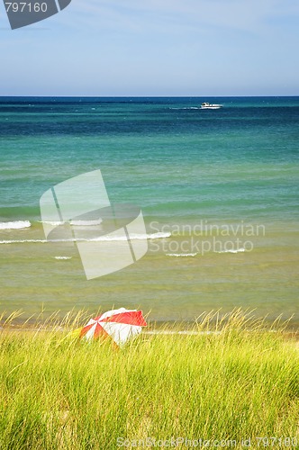 Image of Sand dunes at beach