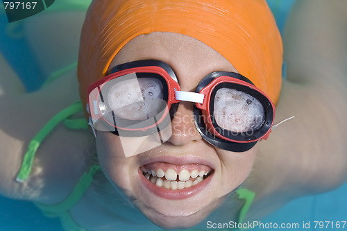 Image of Children in paddling pool