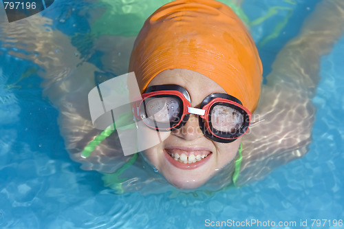 Image of Children in paddling pool